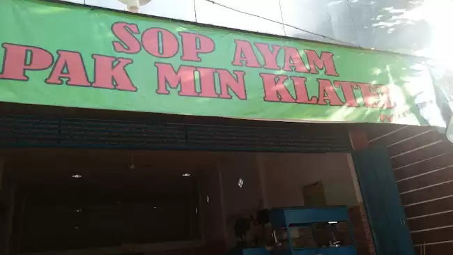 Sop Ayam Pak Min Klaten Tulungagung